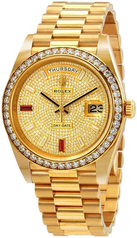 pulsera de oro rolex para hombre